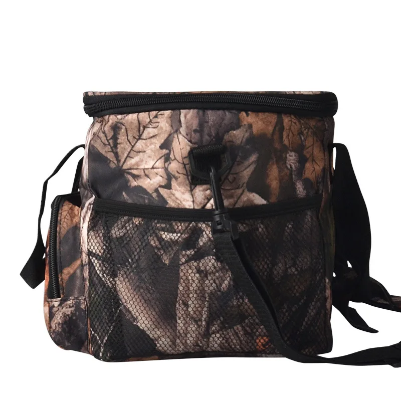 high quality Camouflage Polyester fabric food delivery Insulated Thermal Cooler Bag Picnic insulation Lunch Bag