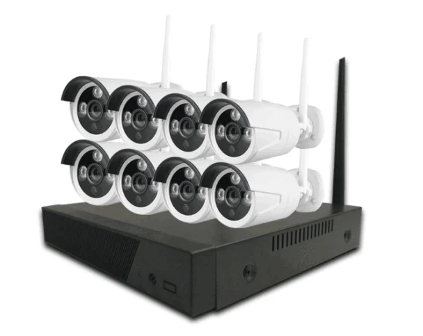  JC 2020 горячая Распродажа rohs 8CH 1080P H.265 TUYA smart life App WiFi cctv camera KIT