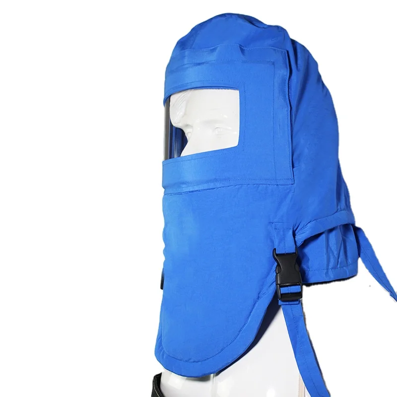 High-Quality Protective Face Shield Low Temperature Resistance Designed For Nitrogen Protection  At Gas Station Lng Facilities