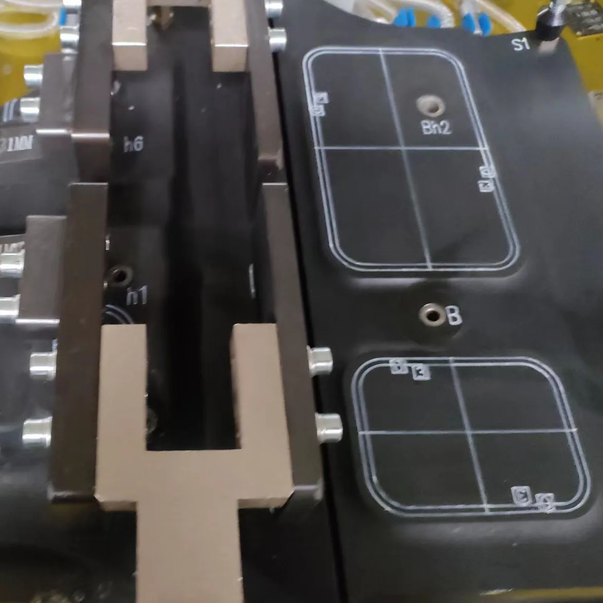 Cnc machining Steel Billet Steel Inspection Side Car Fixture Dashboard Front And Rear Security Checking Fixture