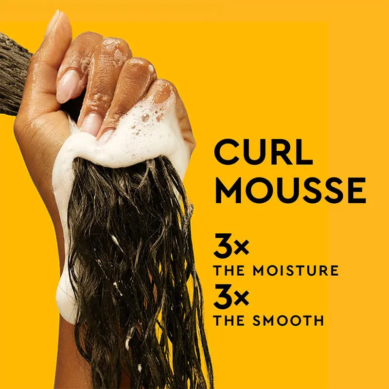 Styling Mousse with Argan Oil Hydrating Curl Mousse 8 oz / 236.6 mL  Mousse for dry curly hair