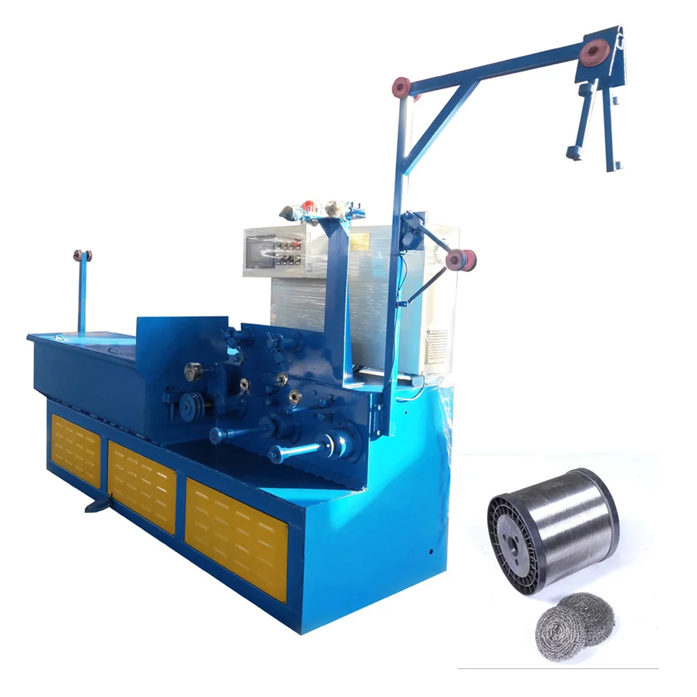Scrubber wire(ss wire gi wire) drawing machine