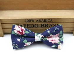 Classic Baby Kid Bow Ties Boy Children Pre Tie Tuxedo Bowties Floral Necktie Cotton Butterfly