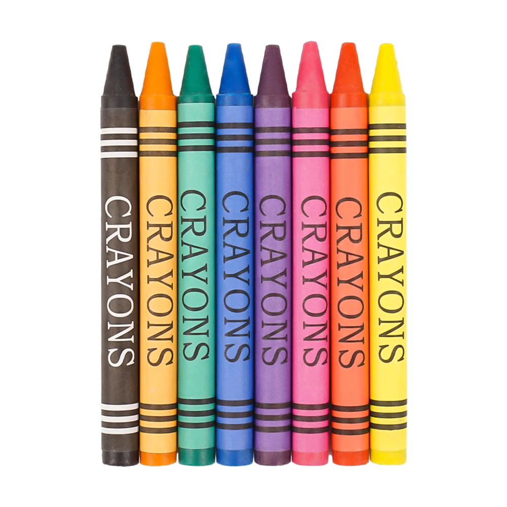 Kids Gift Non Toxic Mini Art Painting Stick Wax Crayons Set With Custom Box