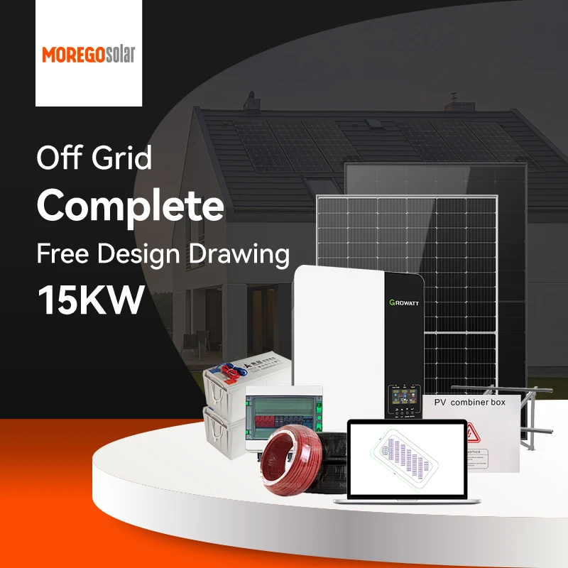 Безопасная передвижная автономная солнечная панель Moregosolar 3 кВт 5 5000 Вт 3000 энергетическая система для дома