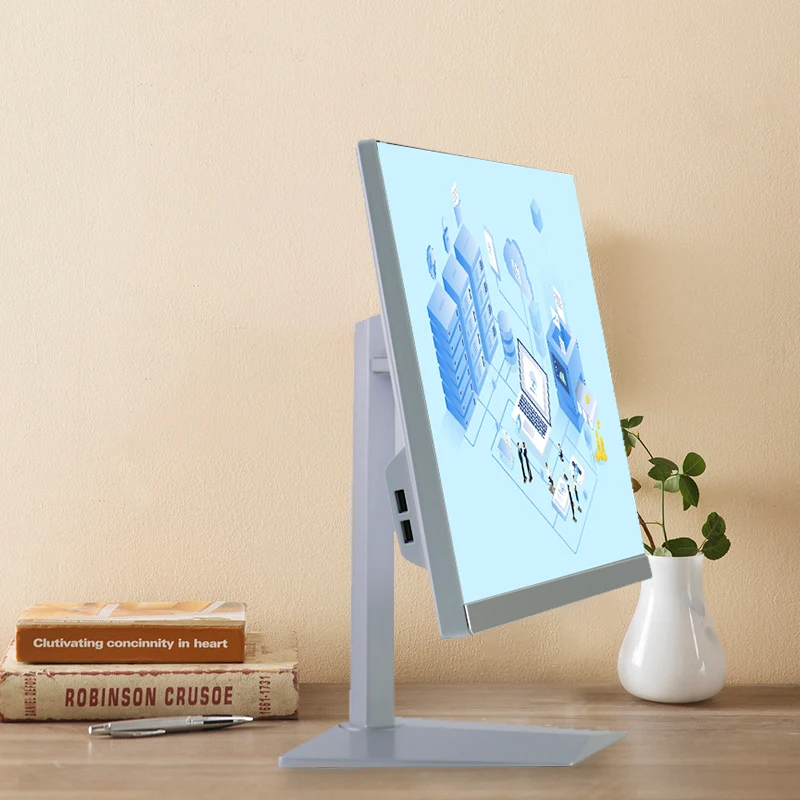 Новейший игровой ПК i3 i5 i7 компьютер 23,8/27 дюймов Большой экран все в одном настольный компьютер