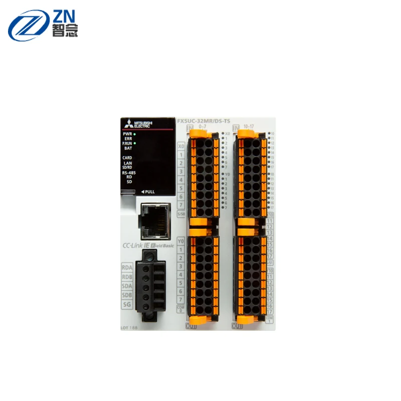 FX5UC-32MR/DS-TS Mitsubishi FX5U Micro PLC 24VDC 16I/P 16 RelayO/P CPU PLC