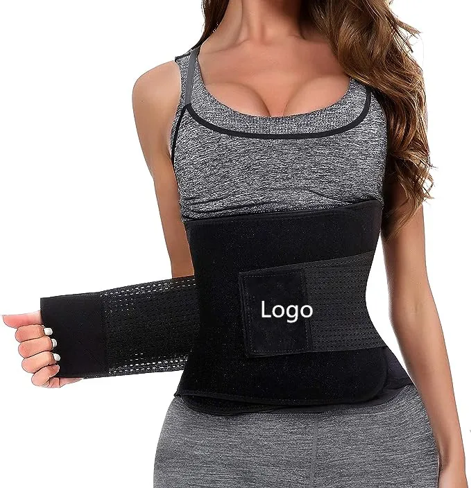 Waist Trainer for Women Weight Loss Trimmer Belt Sport Sweat Tummy Control Workout Body Shaper