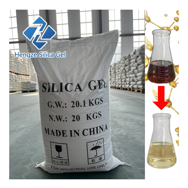 diesel bleaching waste oil decoloring chemical sand Petroleum Additives Food Use industrial silica gel