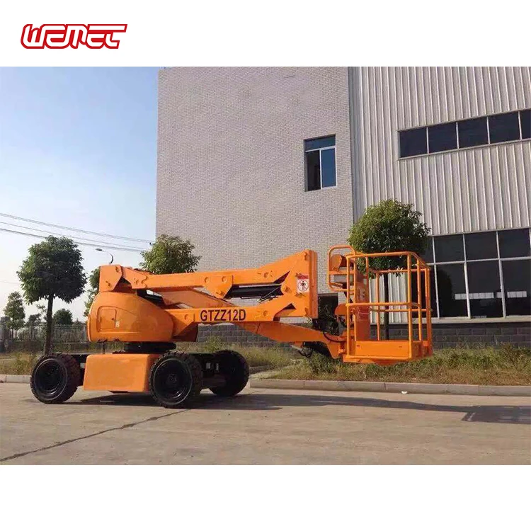 16 м самоходные электрические телескопические подъемники для