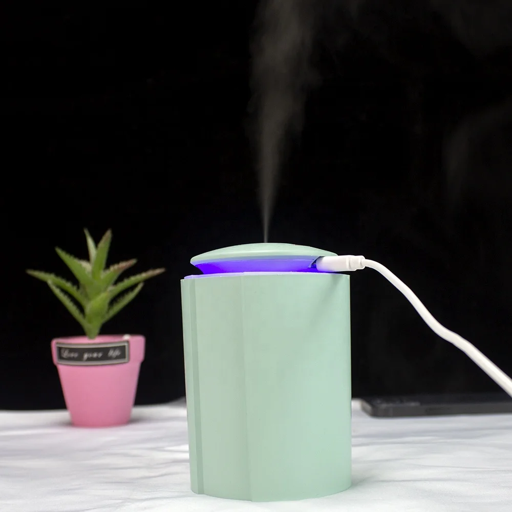 260 мл свеча Романтический мягкий свет USB диффузор эфирного масла Автомобильный Очиститель Анион Генератор тумана ультразвуковой увлажнитель воздуха