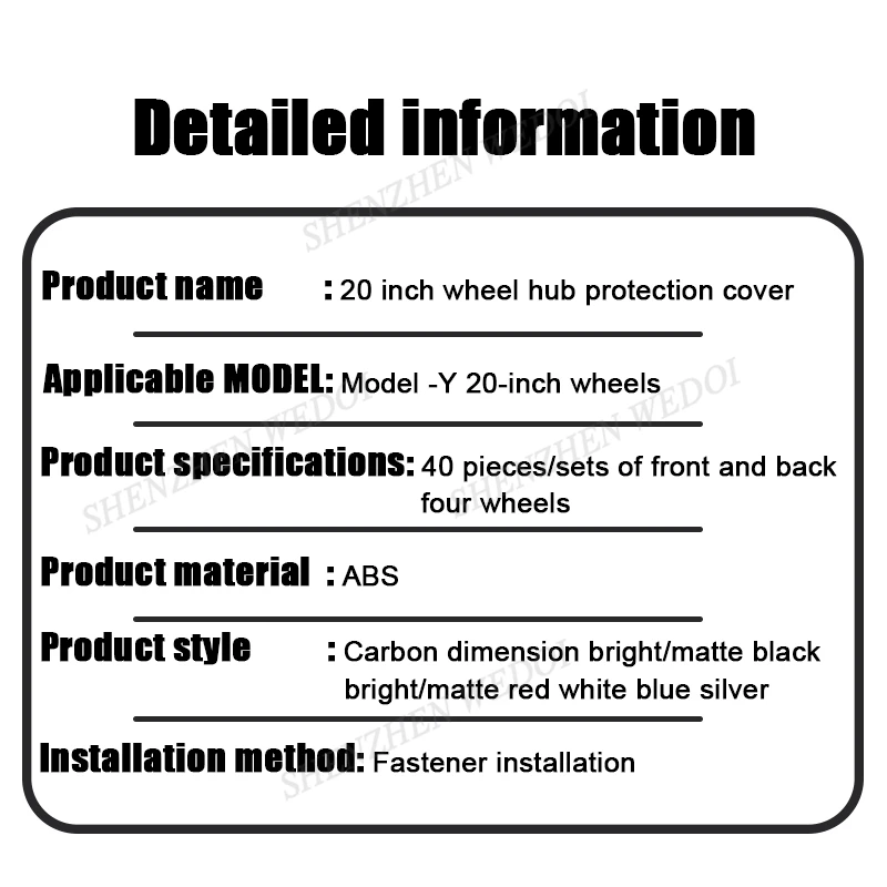 2023 Car Accessories Tesla wheel rim protector Wheel Hub Protection Ring 20 inch For Tesla Model Y