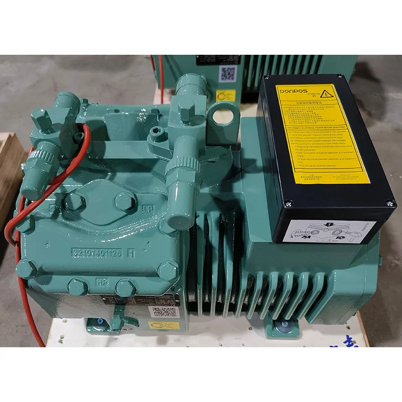 5p Donpos небольшой четырехцилиндровый Холодильный компрессор для холодной комнаты низкотемпературный полугерметичный компрессор