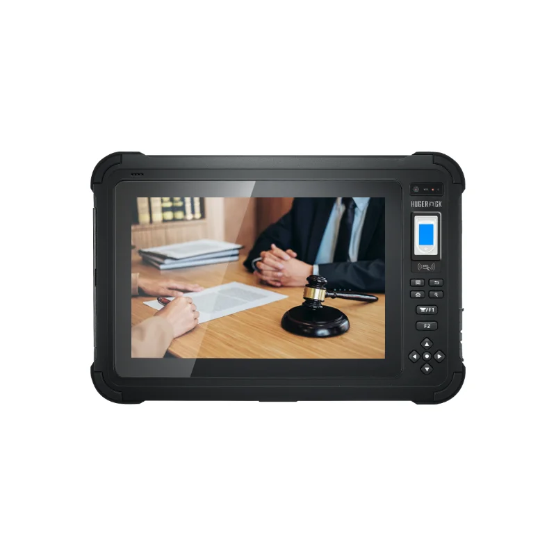 HUGEROCK B102 Sdk Available Shockproof 500nits Wireless Reader rfid industrial android rugged tablet pc with nfc