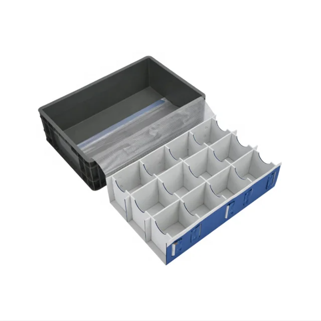 Customized Glassware Storage Boxes Corrugated Plastic Sheet Box Storage Boxes