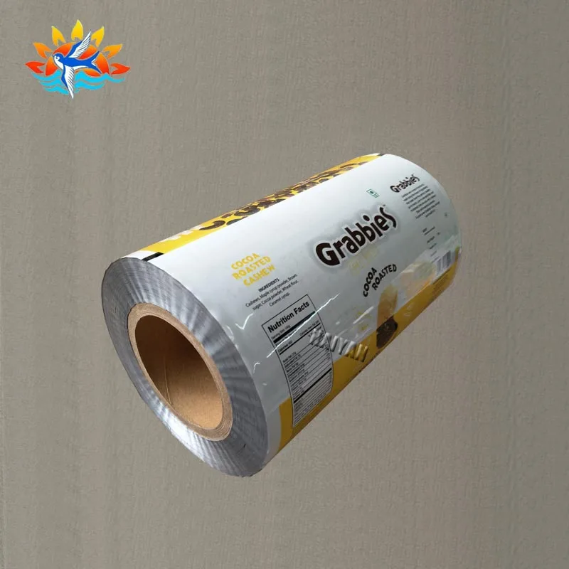 
High barrier PET/AL/PE snack packaging film for roasted cashew 