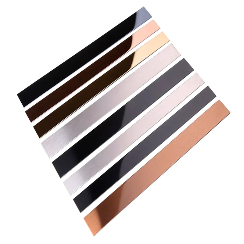 Large stock metal wall strips border channel stainless steel u shape tile trim corners