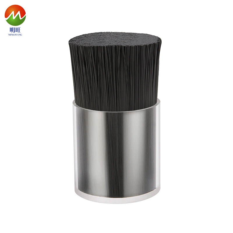 China Free sample carbon fiber anti static hair brush nylon6 66 filament