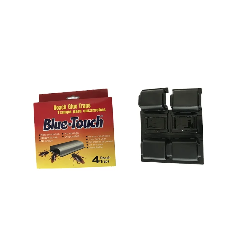 Cheap Rodent Black Mouse Traps Glue Board Sticky Glue Trap Pest Control Plastic