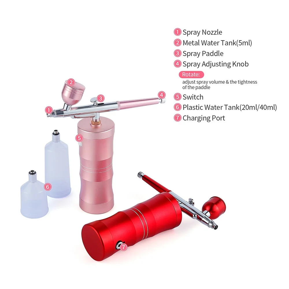 Good Quality Manual Gun Paint Set Professional Cake Decorating Barber Air Brush Compressor Mini Airbrush