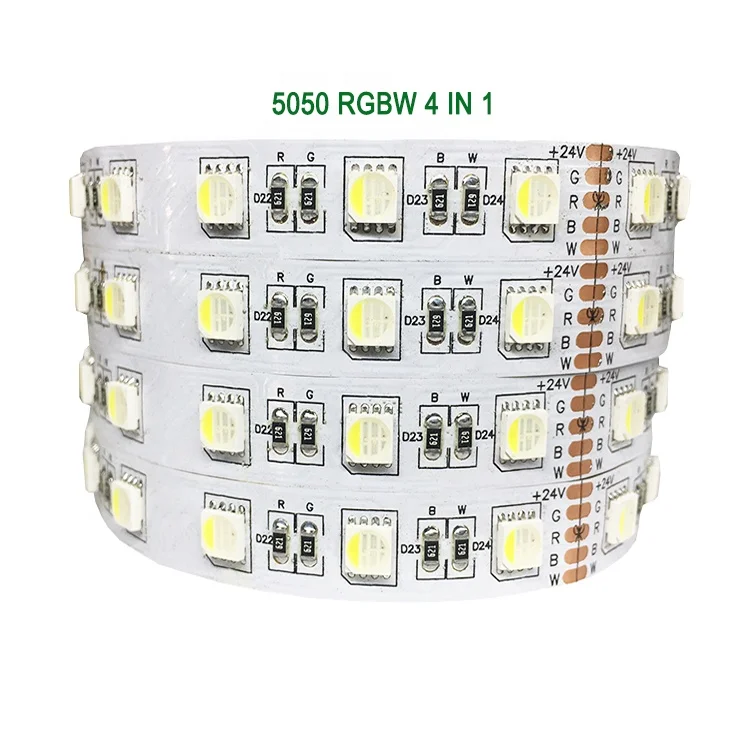  Светодиодная лента ip68 5 м 20 50 12 в 24 5050 rgb rgbw rgbcw cct rgbcct 2700k 96