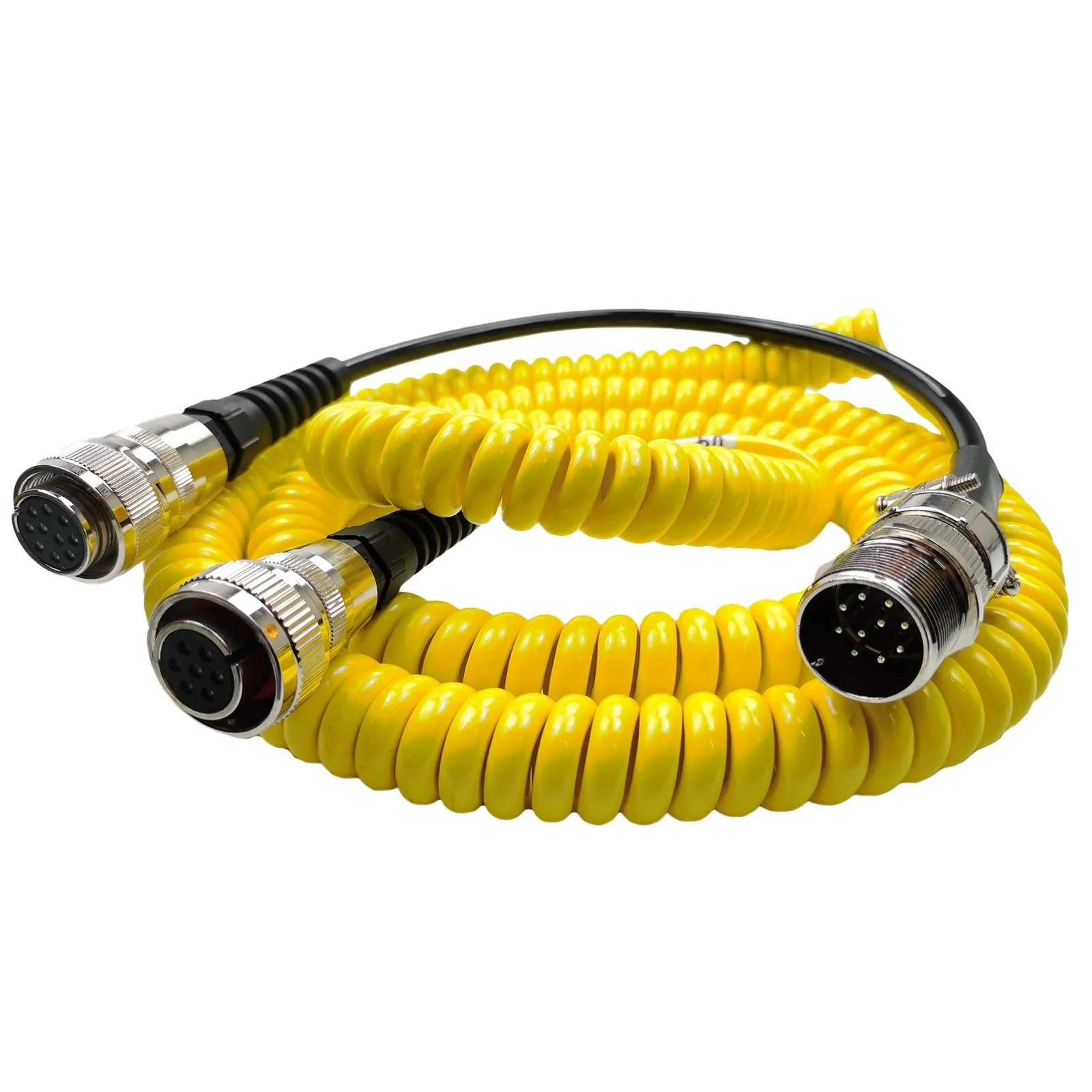 2M yellow abg digital contrroller triple connector 10 cores 10 pins 7 cores can 04-02-02786(12808193) control cable