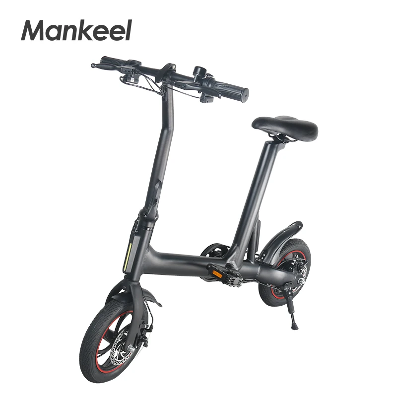 Mankeel 12 inch foldable electric bike 350w folding ebike hidden battery folding electric bicycle
