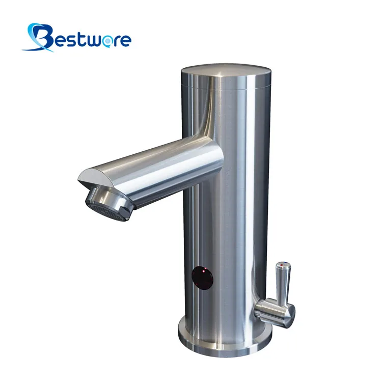 Bathroom Intelligent Digital Thermostatic Wash Basin Faucet Mixer With Smart Control Screen Panel