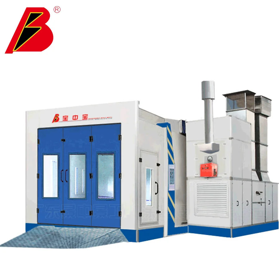 BZB 8500 spraying booth for cars external size
