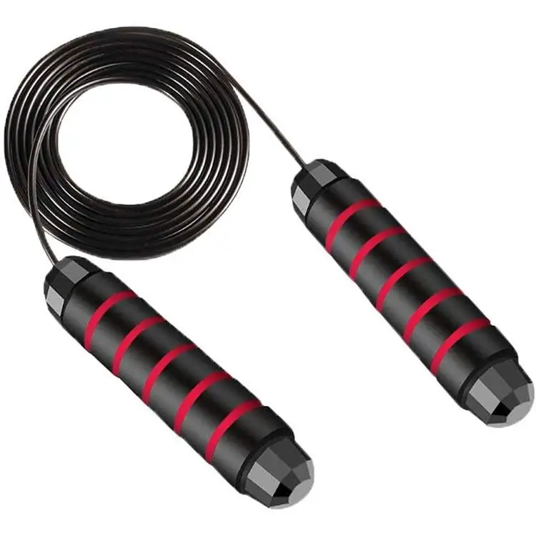 Body-building Sponge Handles Skipping Ropes Steel Jump Ropes Lose Weight Fitness Ropes