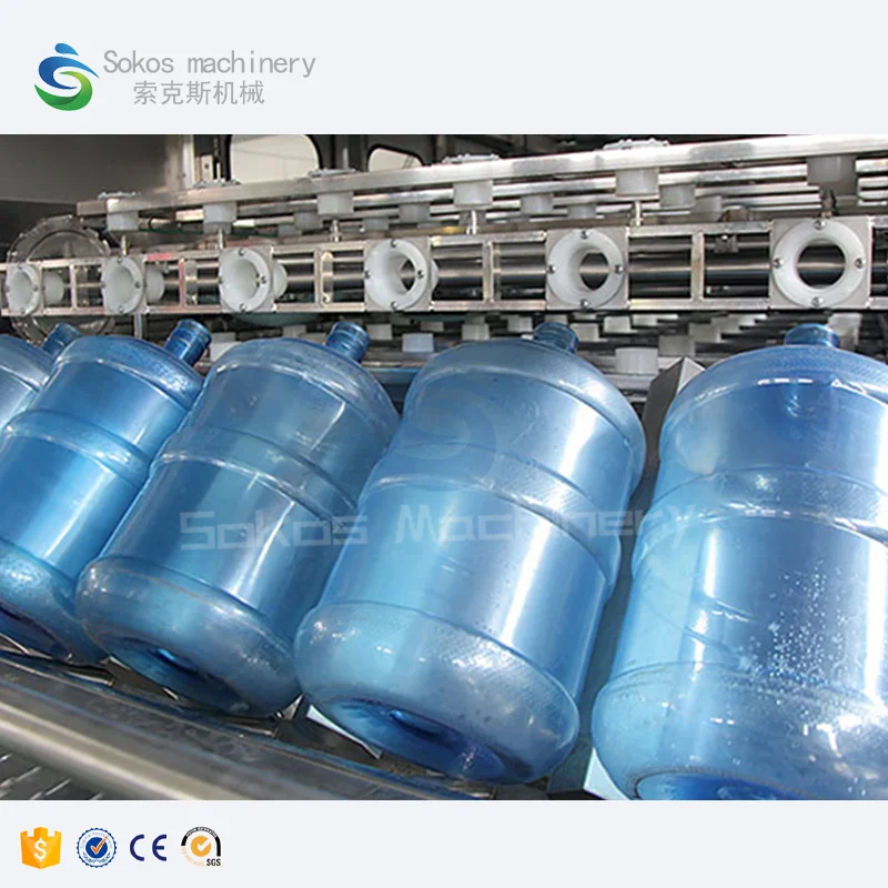 Automatic Big Barrel 5 Gallon Water Filling Machine