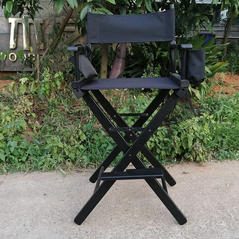 Manufacturer custom popular wooden folding foldable portable professional make-up artist director chair
