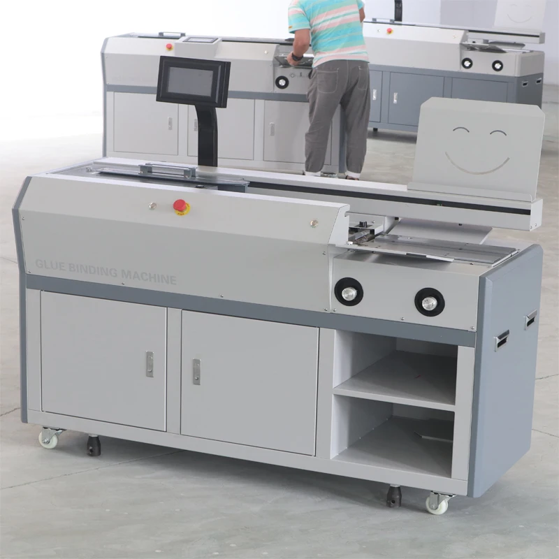 Factory  glue binding machine binding book machine perfect binding machine for A4notebook