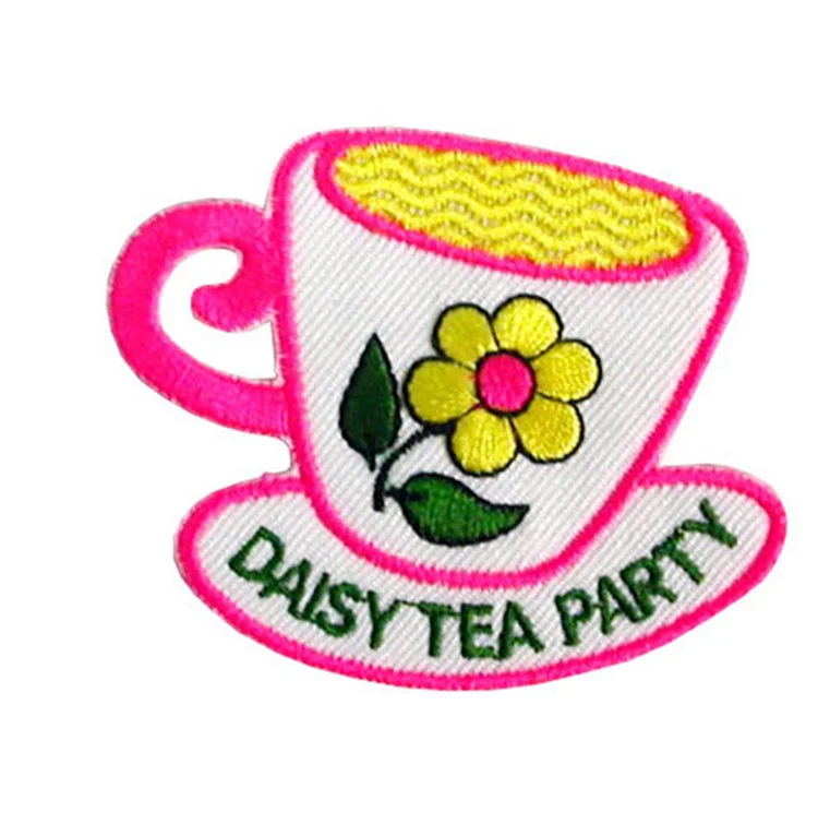 Cartoon Cute Custom Logo Iron On Embroidery Patch For Girls embroidery crafts (62406079824)