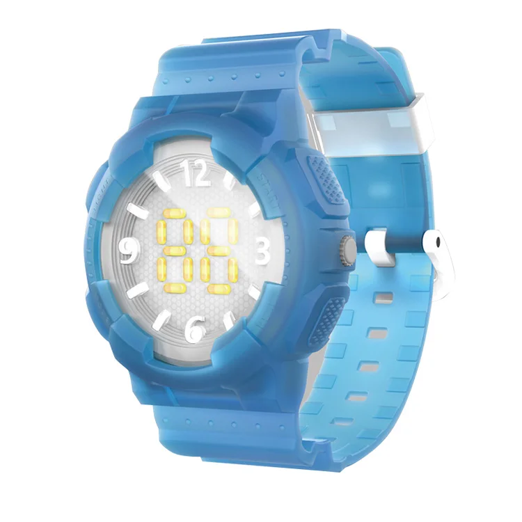 multi function luminous 30m waterproof woman ladies luxury black led dial hand customized other digital watch
