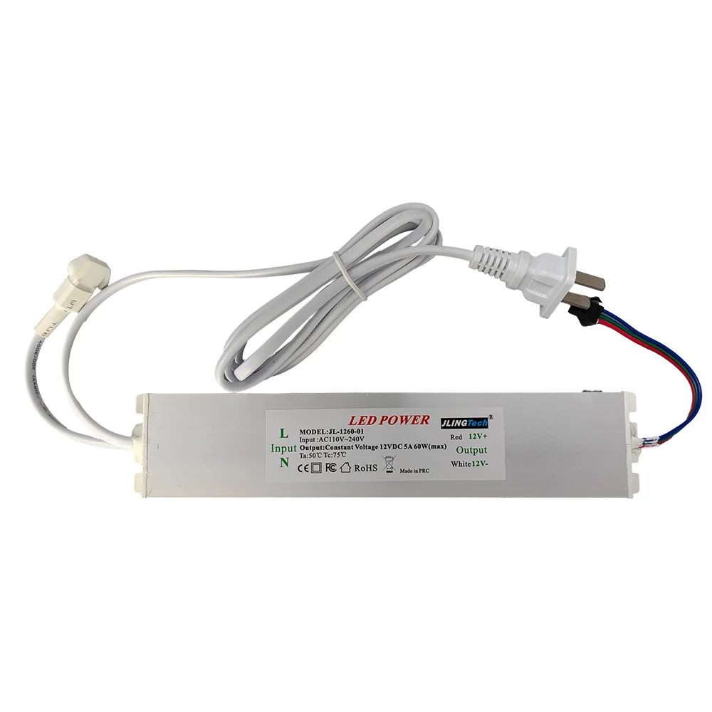 Bathroom Mirror Switching Power Supply 60w Hotel Bathroom Led Mirror Touch Switch