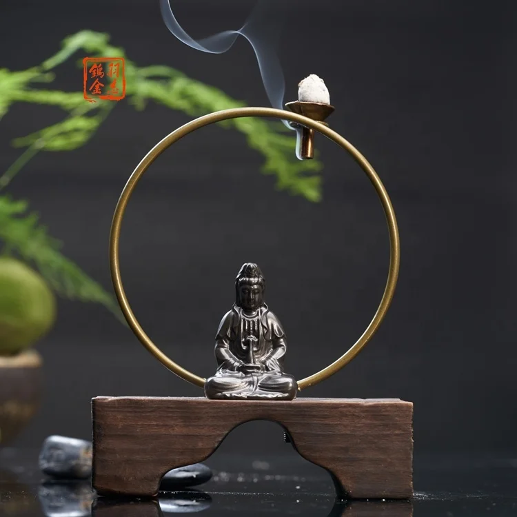 
Indoor Avalokitesvara Bodhisattva Sculpture Tungsten Alloy Guanyin Statue 