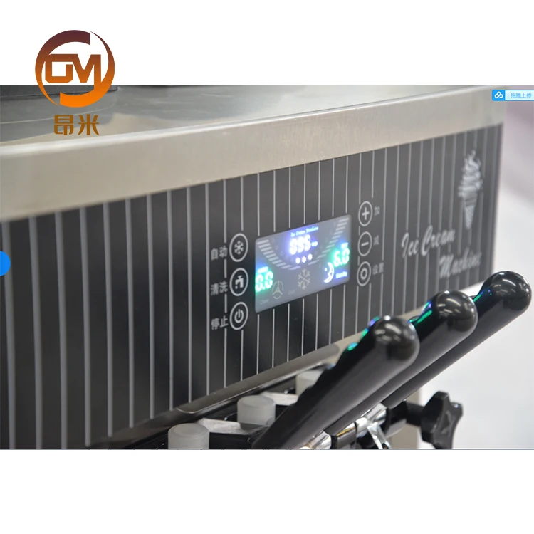 2022 New Design Automatic Industrial Soft Ice Cream Making Machine Price