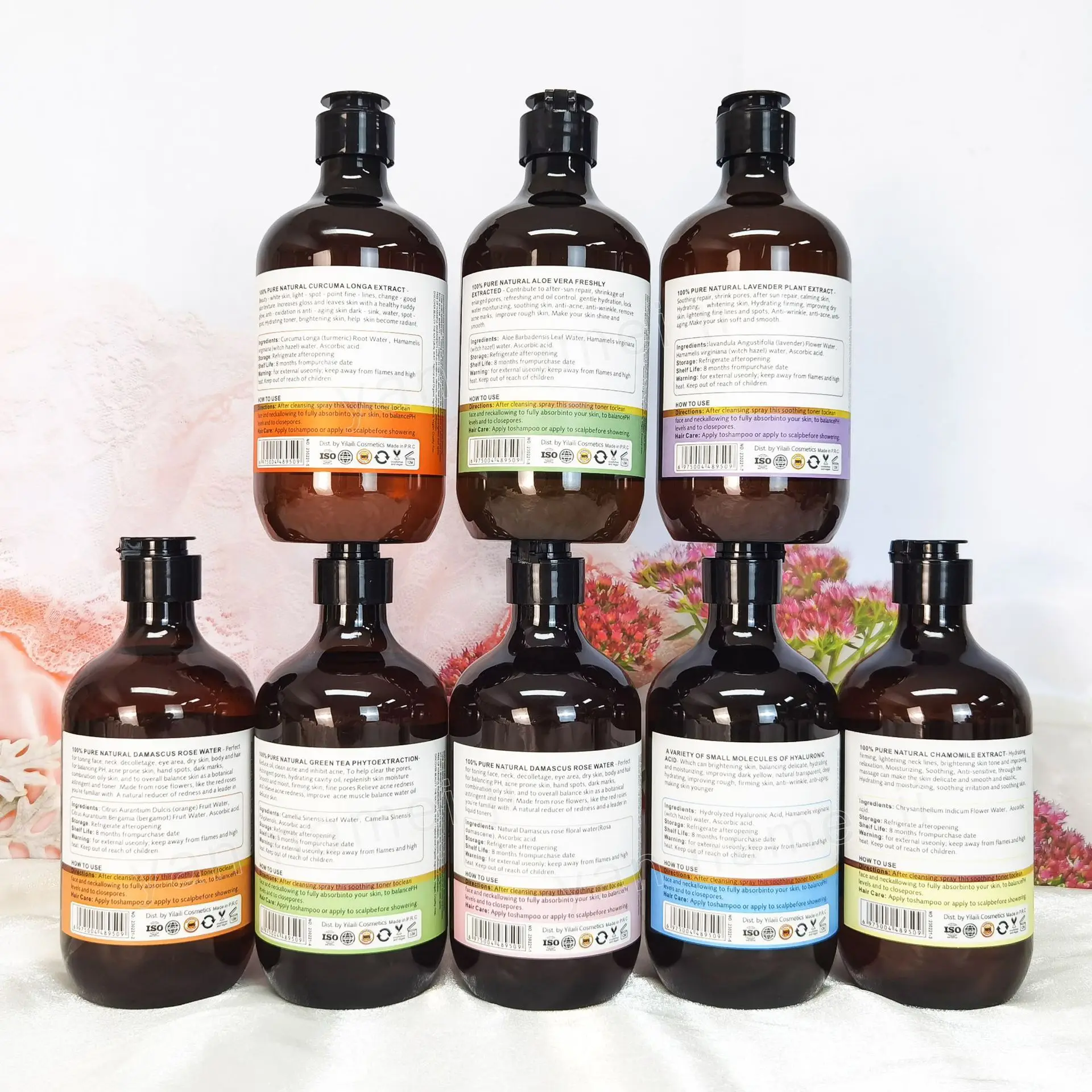 Women Face Skin Toner Hot Selling Rose Water Vitamin C Beauty Skin Care Moisturizing Whitening Brightening Beauty Face water