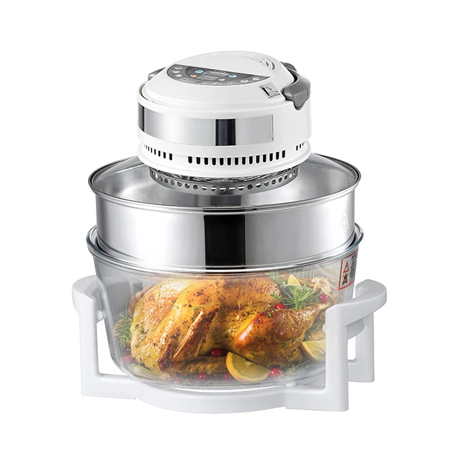 
Halogen oven convection oven countertop portable electric infrared flavorwave 12L oven 