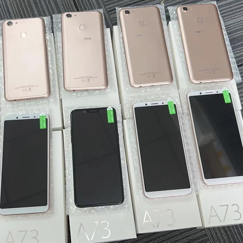 Wholesale Wholesale Original Usded Cell Phone Brand For  A73/F5 Dual Card Used Android Cheap Mobile Phones