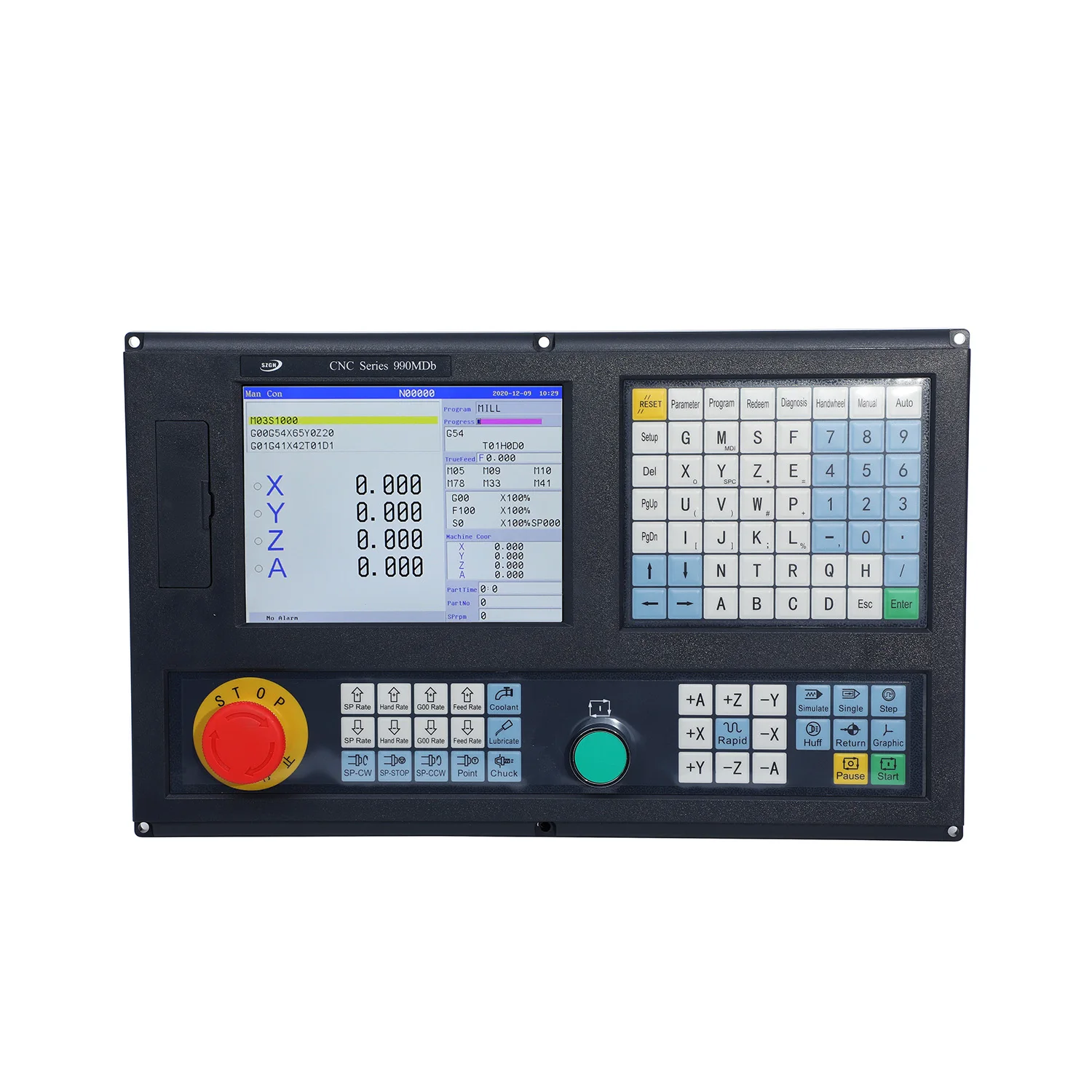 SZGH high quality DSP + PLC Cheap 990TD series lathe 2-axis CNC controller 2 axis cnc kit