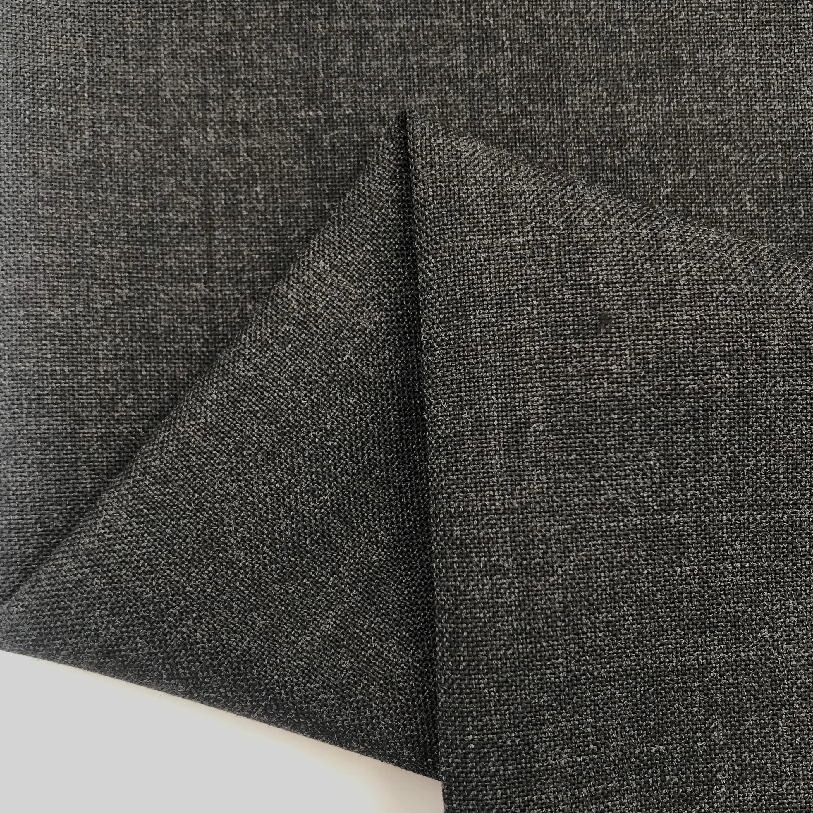 Высокое качество 55% полиэстер 45% шерсть 190GSM ткани тканые Костюмные ткани