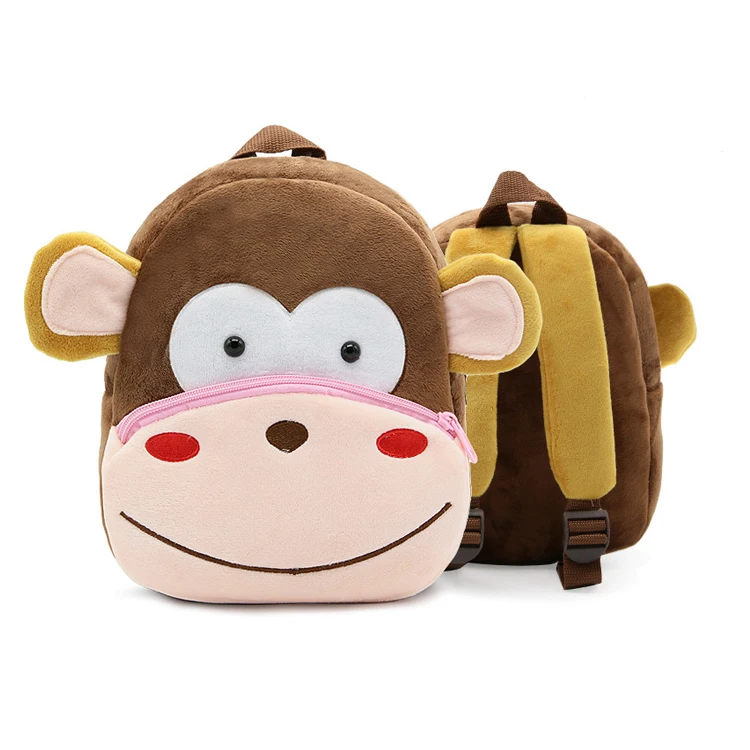Kindergarten 3D Cartoon School Bags Children Animal Backpack for Kids bookbags school bags