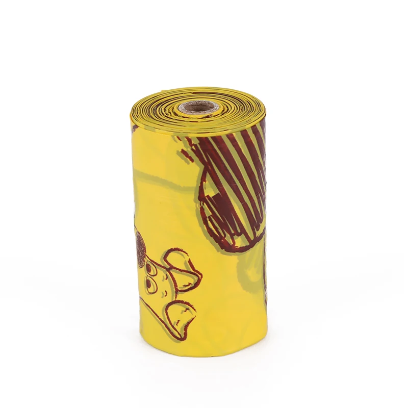 Manufacturer Eco Friendly Poop Bag  Extra Thick Compostable Outdoor Antibacterial Recyclable Pet Waste Bag Dog Poop Bag