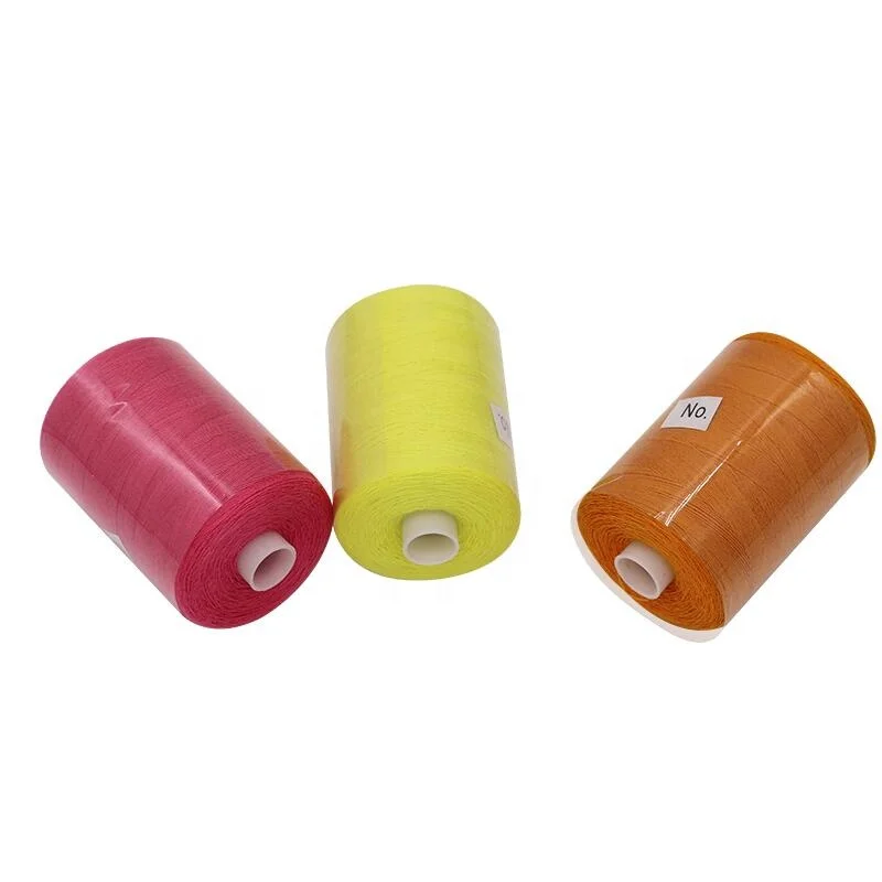 Factory Supply 40/2 Sew Thread For Sewing Embroidery Fabric Cotton Garment Material Rolling 100% Polyester Oem/odm