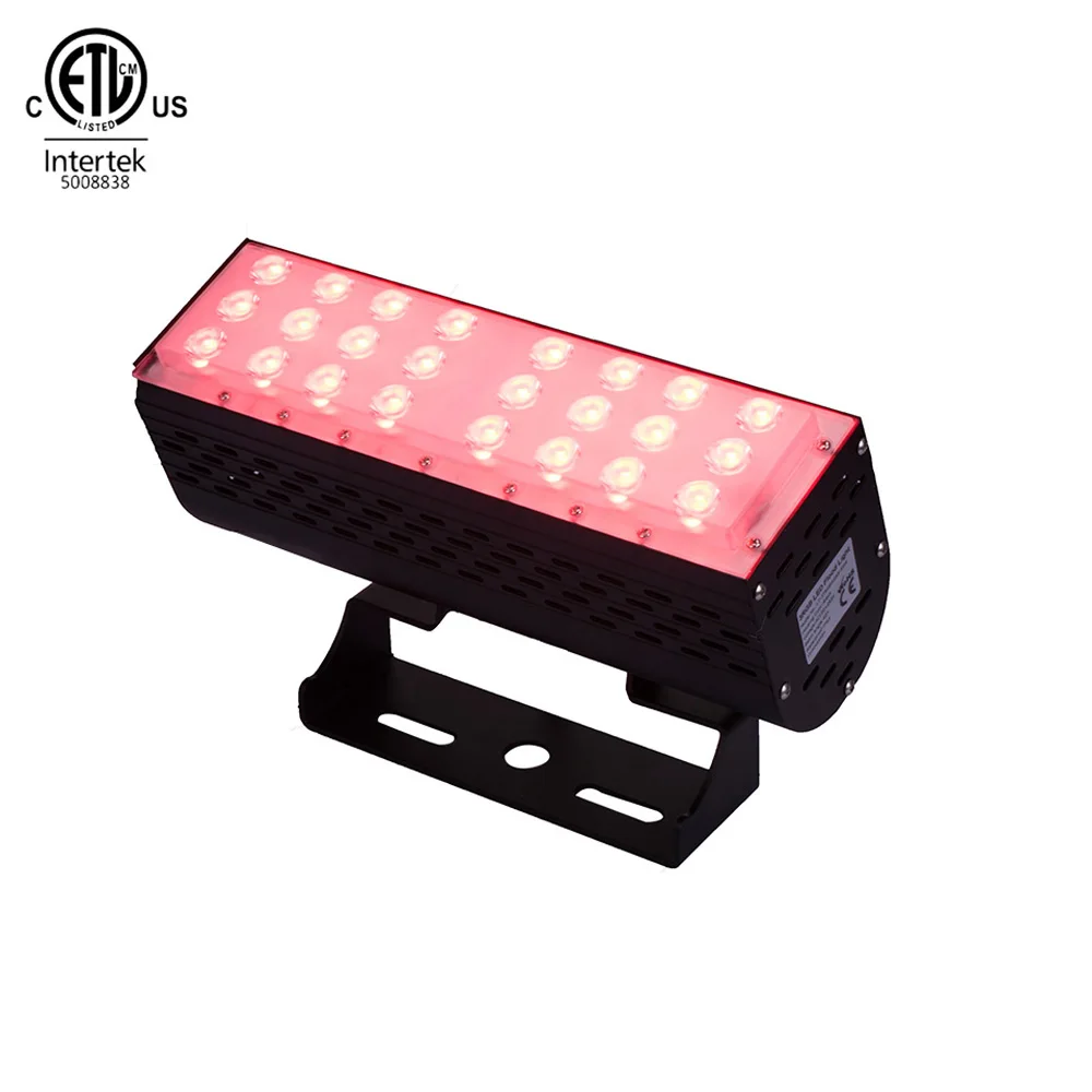 
China 50W 100W 200W 300W DMX Wireless Remote Wifi Control Color Changing Outdoor IP67 Waterproof RGB&RGBW LED Flood light 