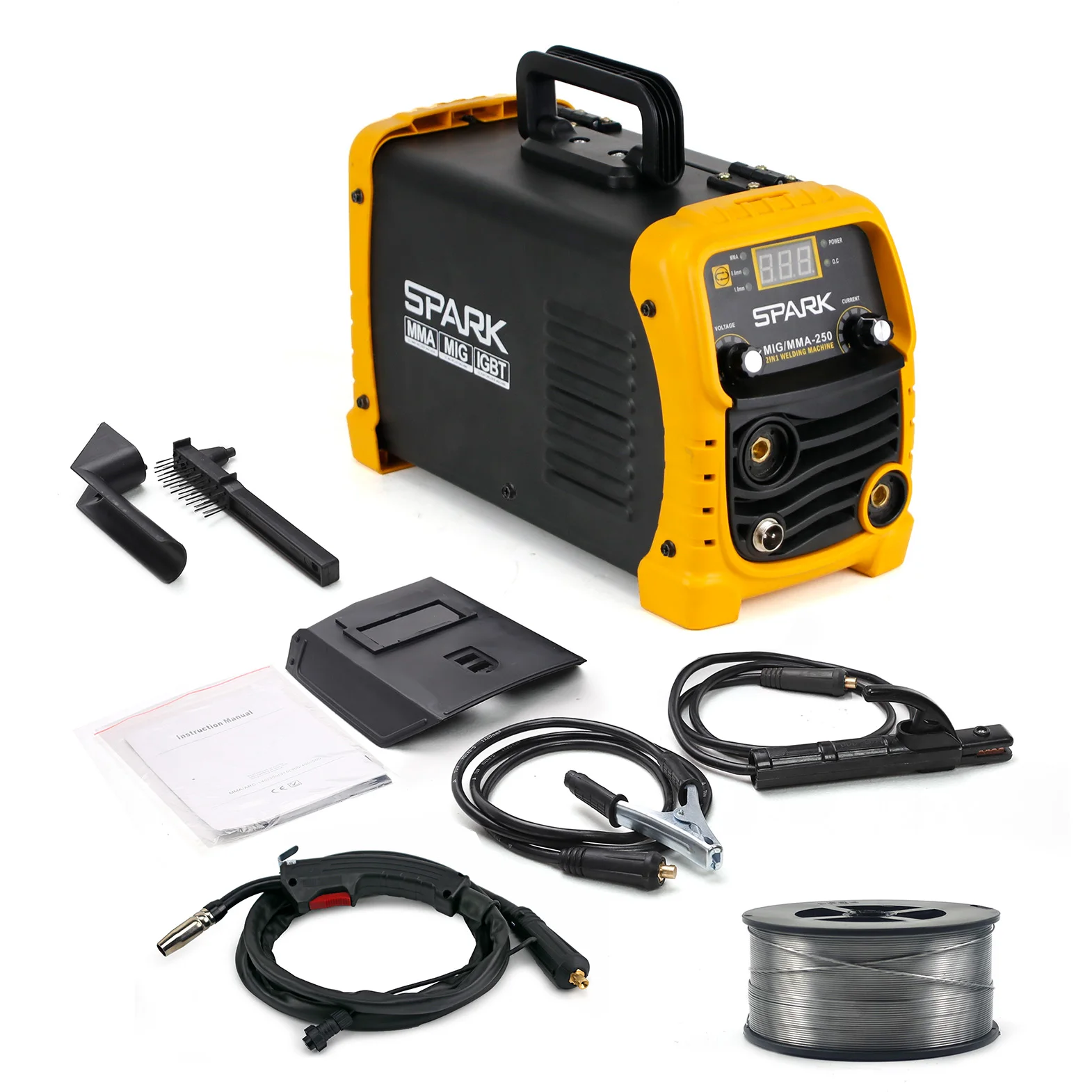 Portable mini mma mig 250 welder single phase soldadora