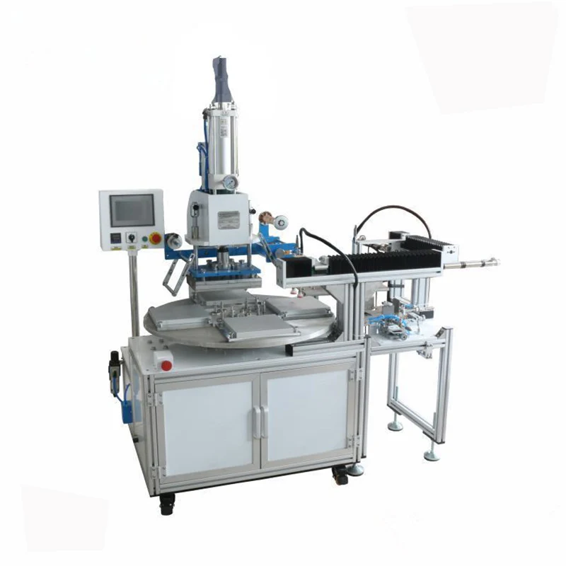 New hot stamping machine for paper napkin with automatic loading Automatic plane surface paper towel gilding press machine