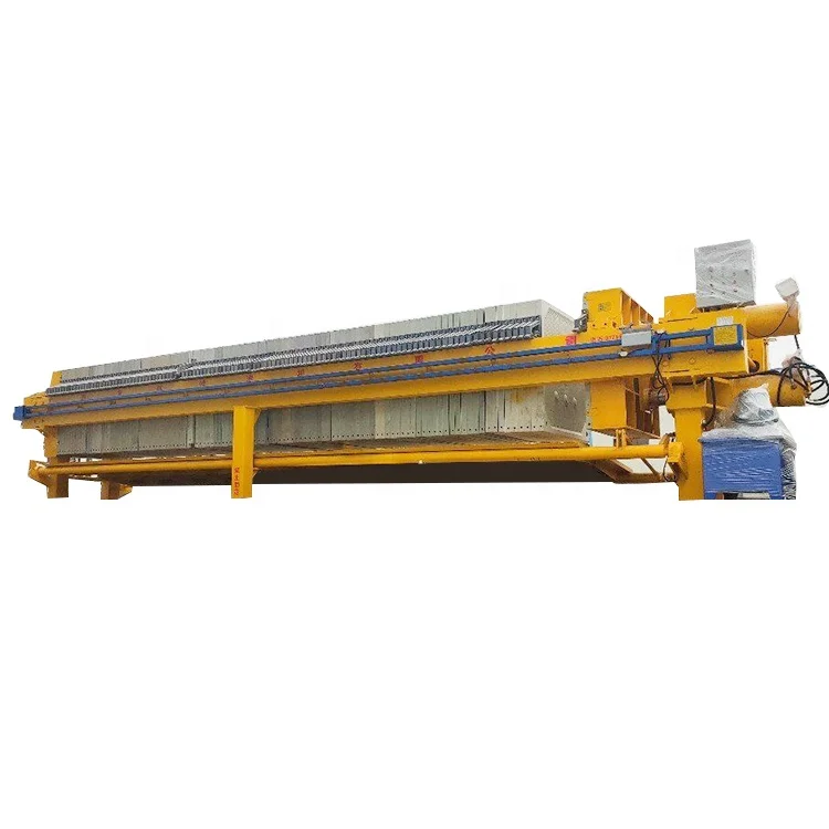 Automatically pull plate filter press mud mechanical filter press